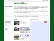 Tablet Screenshot of bsa359.org